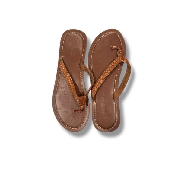 Shoes - Women's Brown Leather Sandals